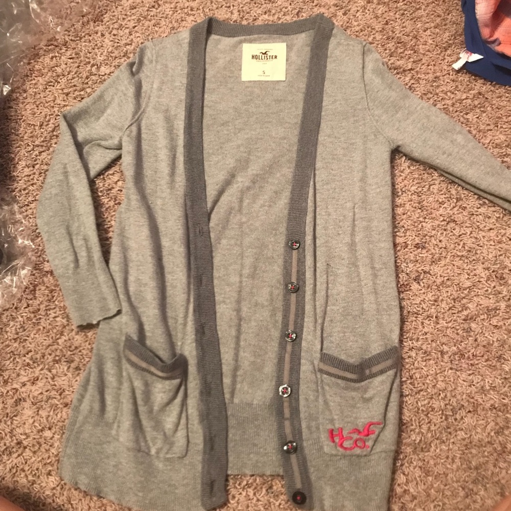 hollister cardigan
